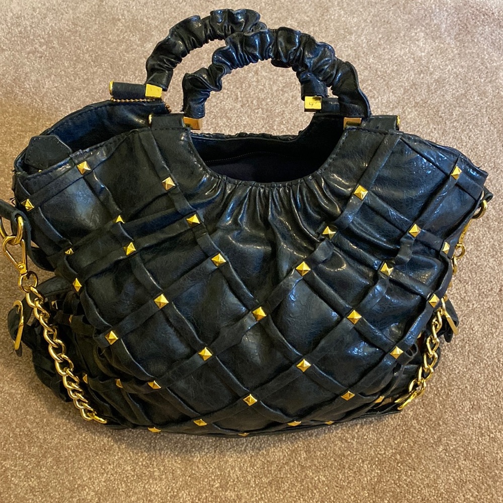 Big Buddha Navy purse